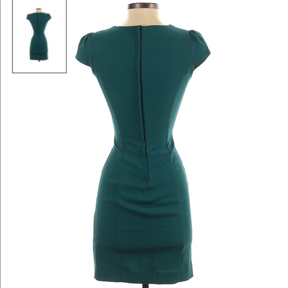 H&M dark green dress - Picture 9 of 9